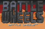 Battle Wheels Title Screen